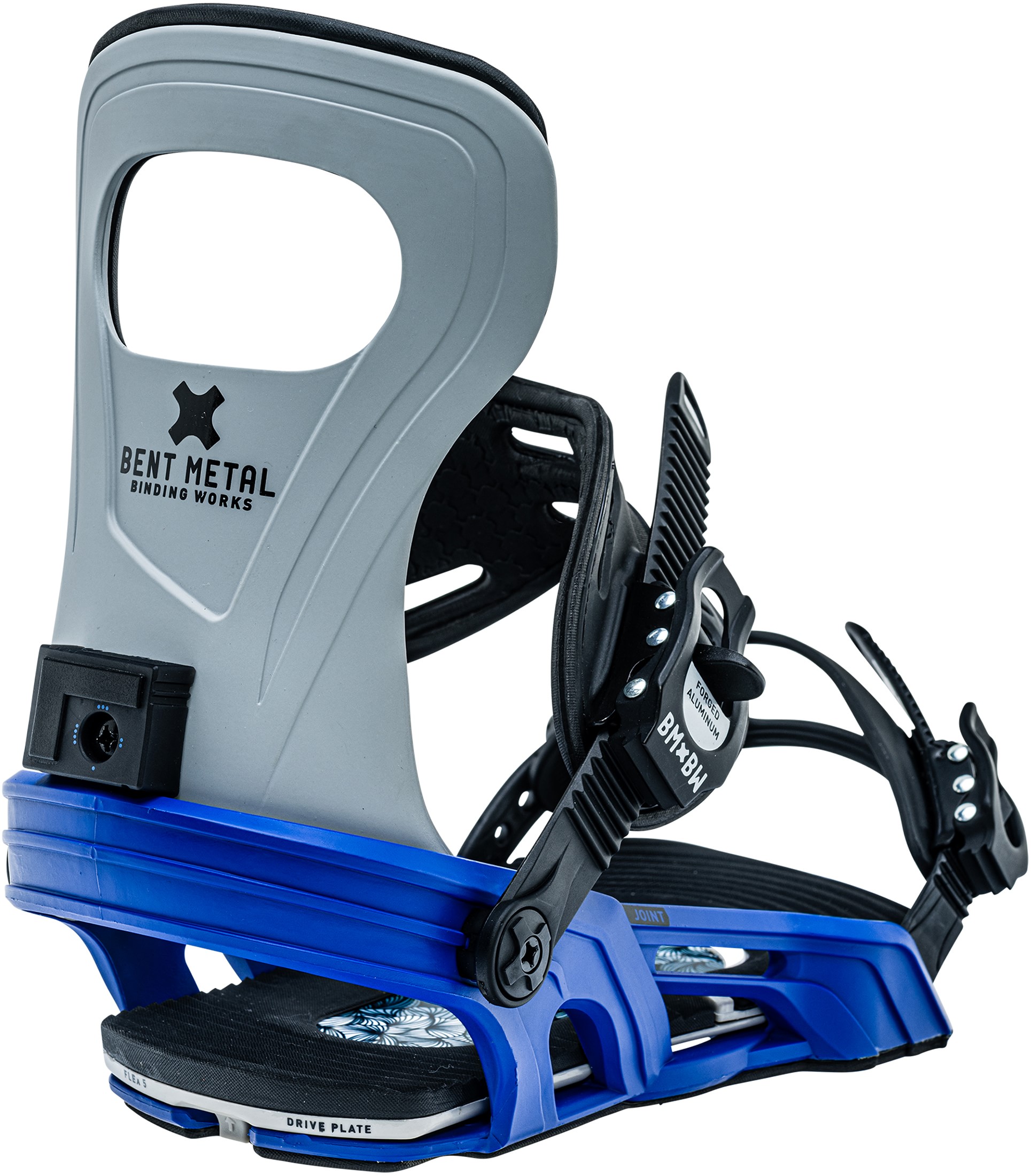 Bent Metal Joint Snowboard Bindings 2023 (phil hansen) blue Free