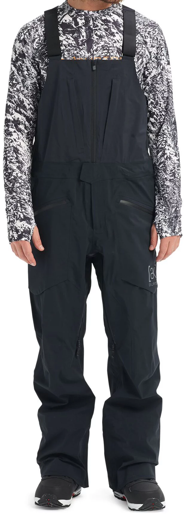 Burton AK Freebird Stretch Bib GORE-TEX 3L Pants - true black 