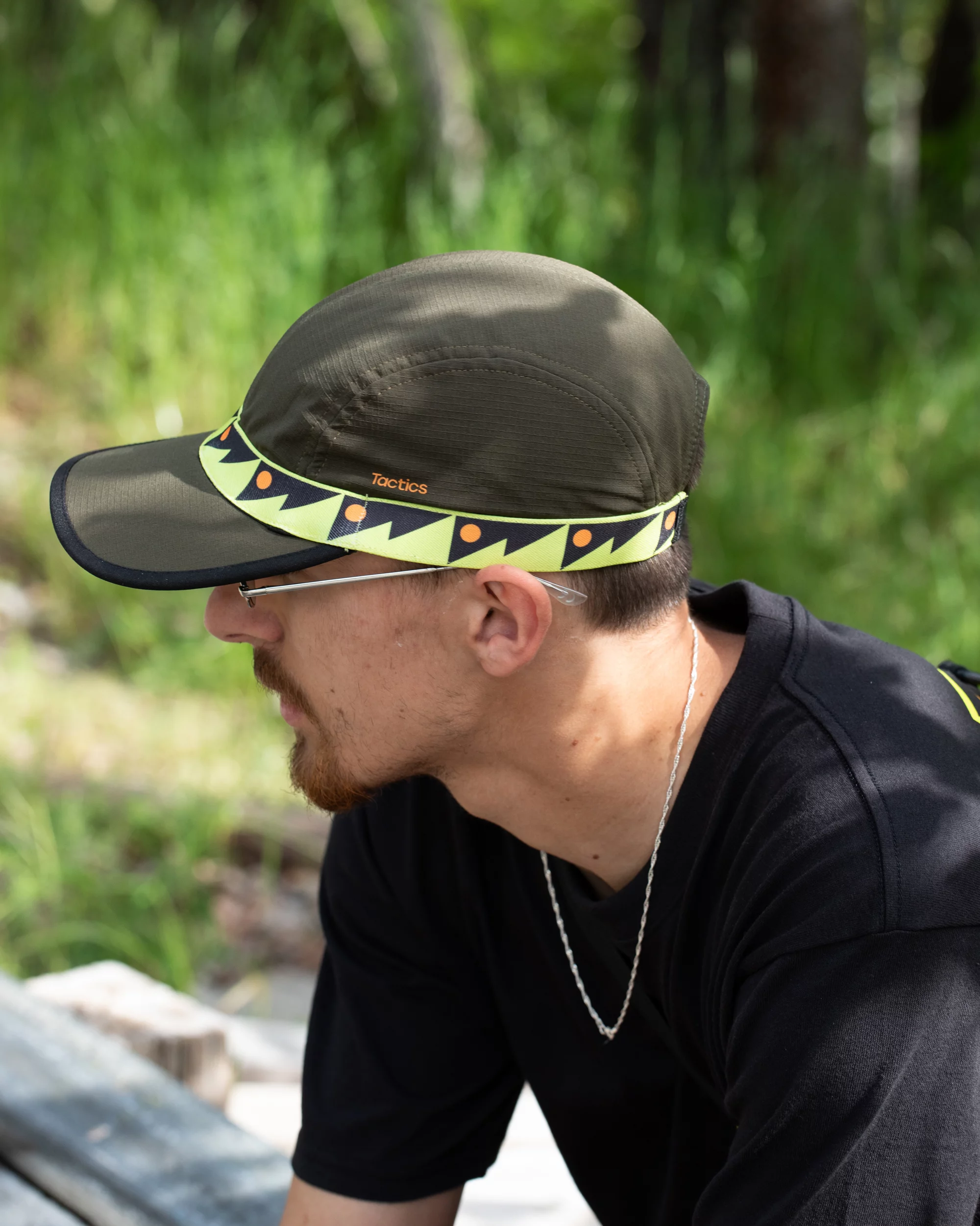 Kapital KOUNTRY PEARL-Clutcher Silver Brim Truck Cap - Black