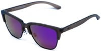 Dang Shades Eastham Polarized Sunglasses - frost grey/purple polarized lens