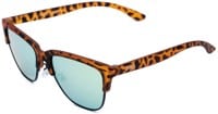 Dang Shades Eastham Polarized Sunglasses - matte tortoise/gold mirror polarized lens