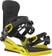 Union Kids Cadet Pro Snowboard Bindings 2023 - electric yellow - reverse