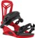 Union Flite Pro Snowboard Bindings (Closeout) 2023 - red - reverse
