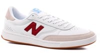 New Balance Numeric 440 Skate Shoes - white/red
