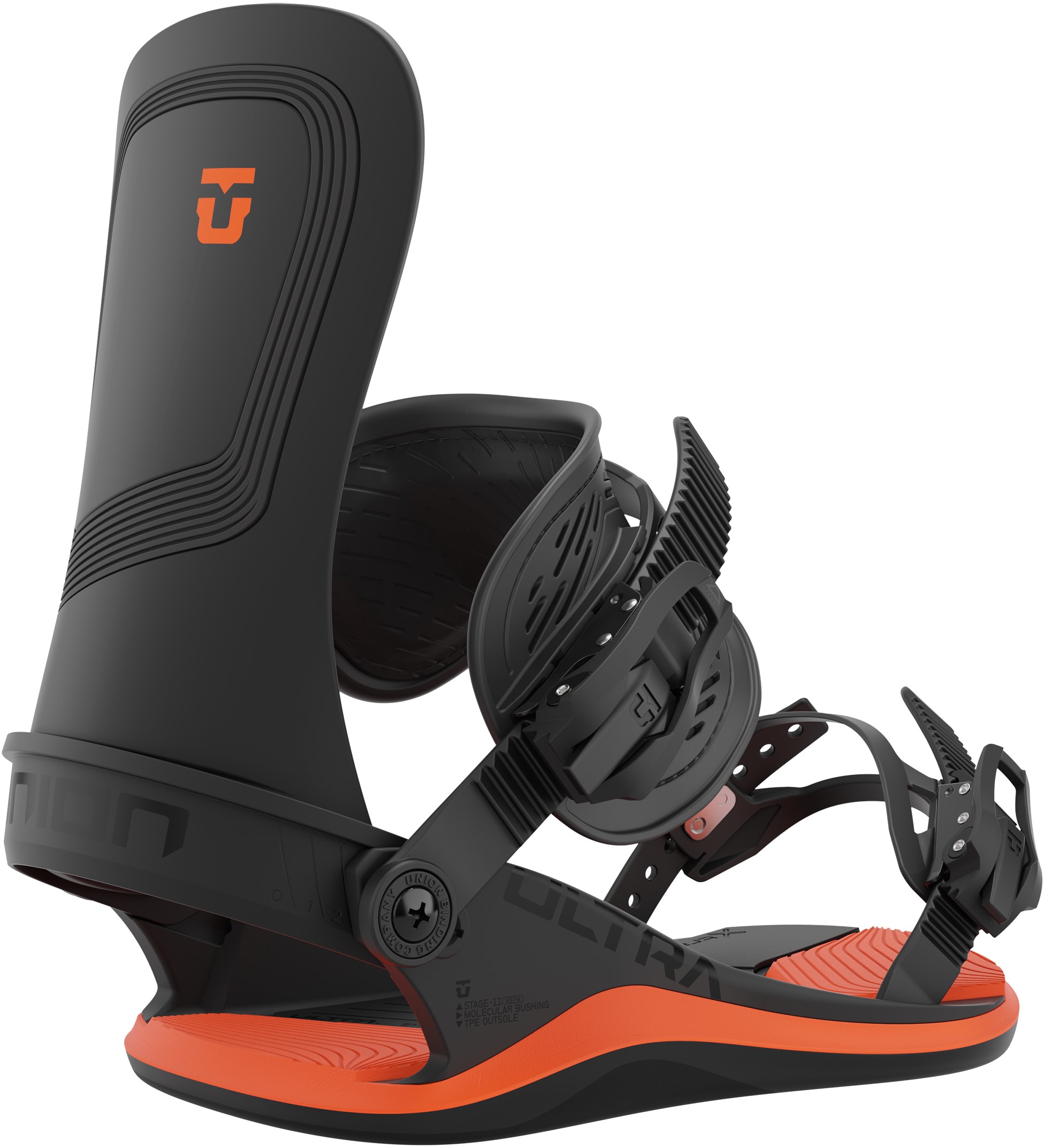 Union Ultra Snowboard Bindings (Closeout) 2023 - black/orange | Tactics