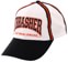 HUF Thrasher x HUF Center Field Snapback Hat - natural