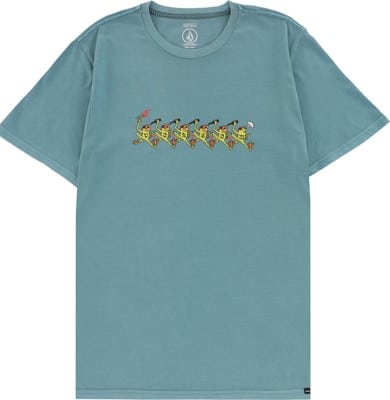 Volcom Party Frog T-Shirt - temple teal - view large