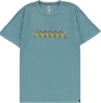 Volcom Party Frog T-Shirt - temple teal