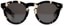 Ashbury Vacation Sunglasses - smoke tortoise/cr39 grey lens - front