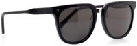 Ashbury Pistol Sunglasses - black gloss/cr39 grey lens