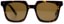 Ashbury Ace Sunglasses - brown tortoise/brown lens - front