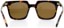 Ashbury Ace Sunglasses - brown tortoise/brown lens - reverse