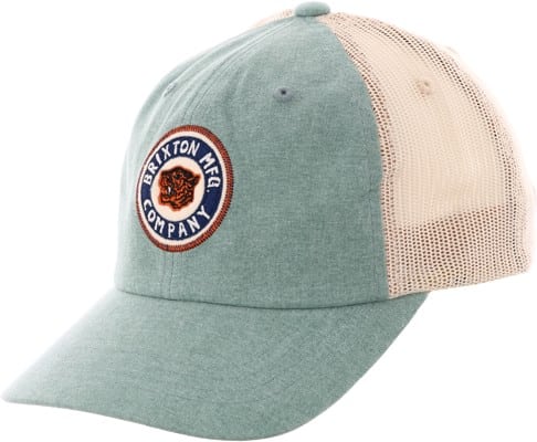 Brixton Kit Lip Trucker Hat - silver pine/cream - view large