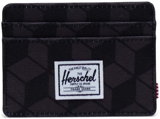 Herschel Supply Charlie RFID Wallet - optic check black - view large