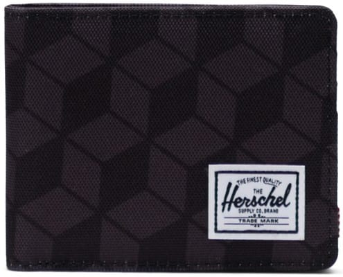 Herschel Supply Roy RFID Wallet - optic check black - view large
