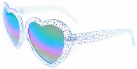 Happy Hour Heart Ons Sunglasses - rainbow sprinkles - view large