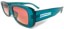 Happy Hour Oxford Sunglasses - blue lagoon