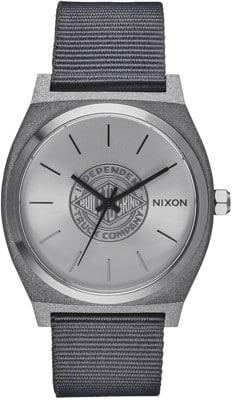Nixon Independent Time Teller LTD Watch - all silver - view large