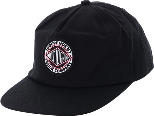 Independent BTG Summit Snapback Hat - black - view large