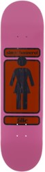 Girl Bannerot 93 Til 8.25 Skateboard Deck - purple/red