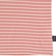 meiners stripe: sunfade pink - detail