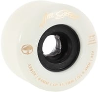 Arbor Axel Serrat Spud Slicks Formula Longboard Wheels - white (82a)