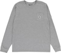 Burton Colfax L/S T-Shirt - gray heather