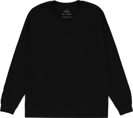 Brixton Basic L/S T-Shirt - black - view large