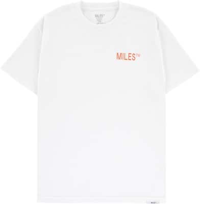 Miles Logo Hit T-Shirt - white - view large