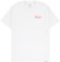 Miles Logo Hit T-Shirt - white