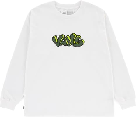 Vans Off The Wall Graphic Loose L/S T-Shirt - white - view large
