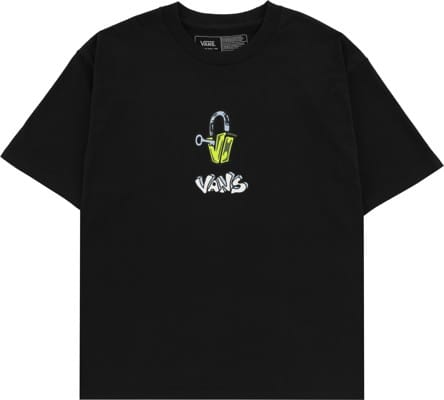 Vans Off The Wall Graphic Loose T-Shirt - black - view large