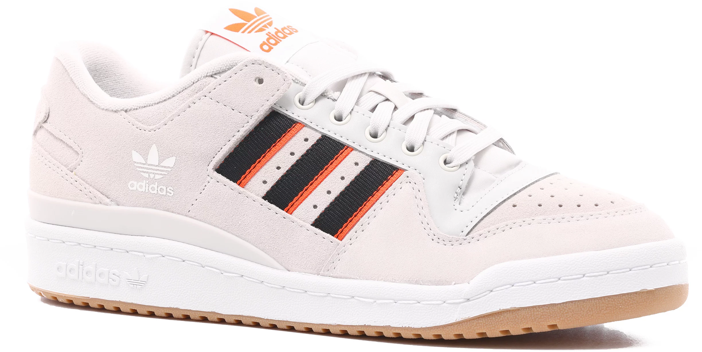 Adidas Forum 84 Low ADV Skate Shoes - grey one/impact orange/footwear white  - Free Shipping | Tactics