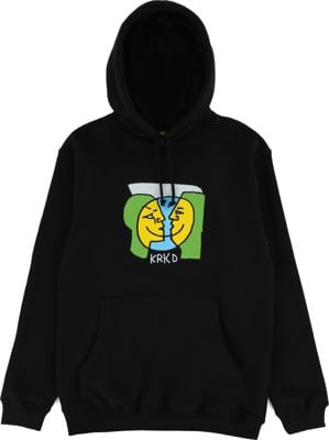 Krooked KRKD Moon Smile Hoodie - black - view large