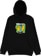 Krooked KRKD Moon Smile Hoodie - black