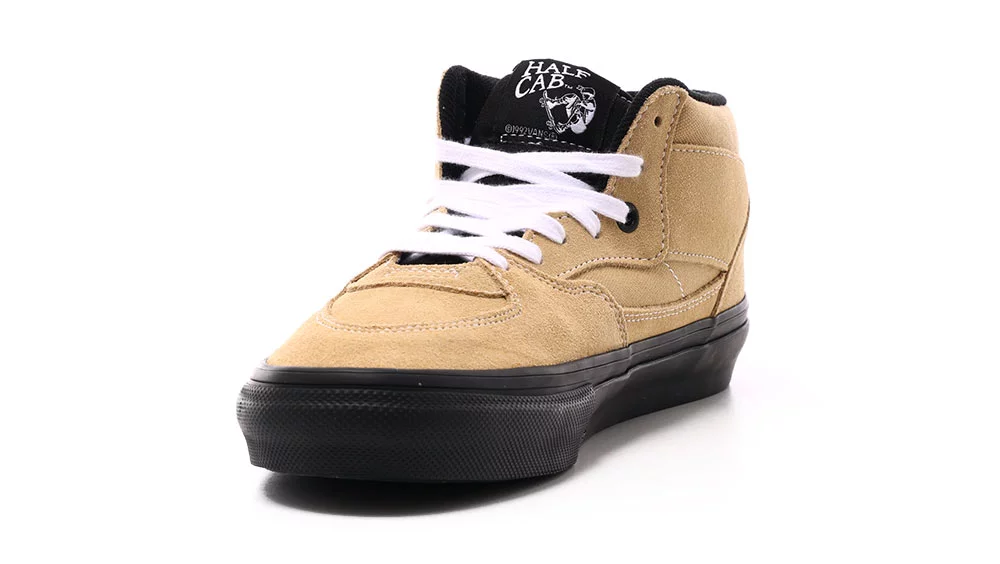 Vans Skate Half Cab Shoes - (elijah berle) khaki/black - Free 