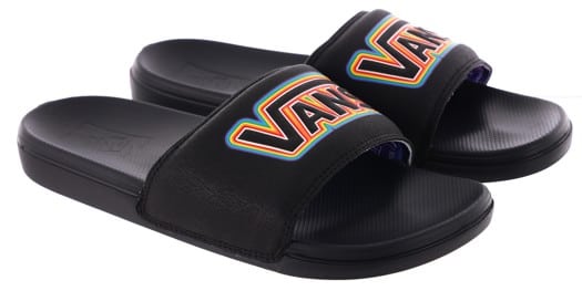 Vans La Costa Slide Sandals - (pride) black/black - view large