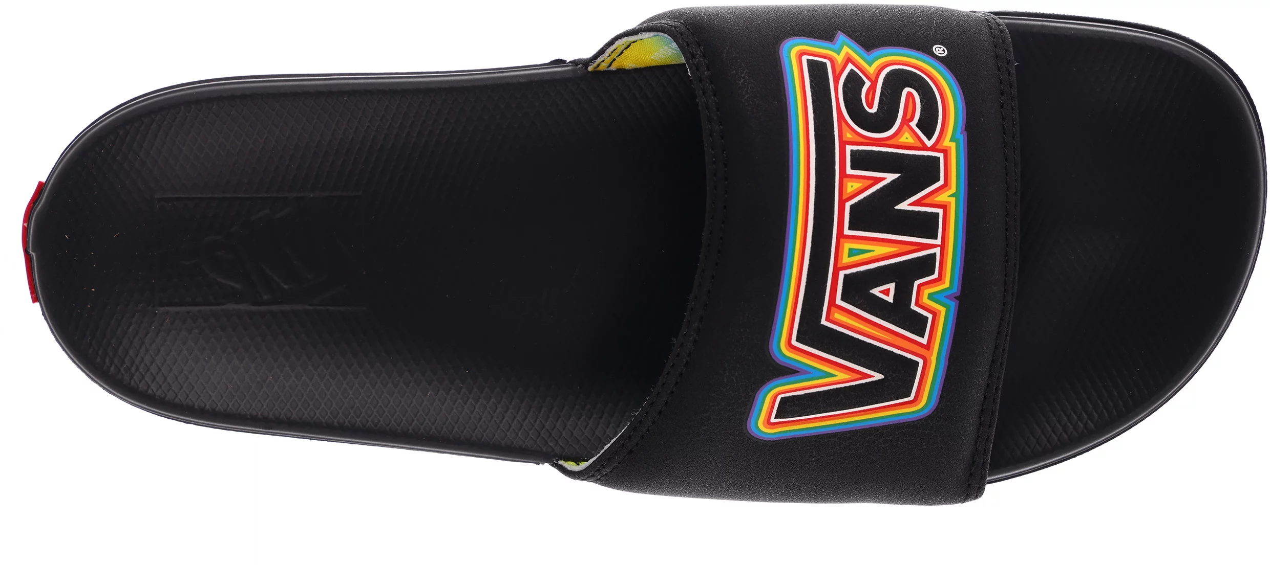 Vans La Costa Slide Sandals - (pride) black/black | Tactics