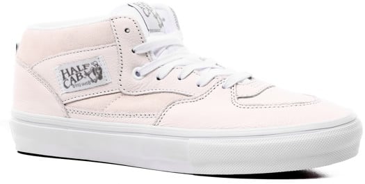 Vans Skate Half Cab Shoes - (daz) white/white - view large