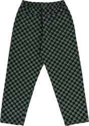 Vans Range Baggy Tapered Elastic Waist Pants - duck green/black