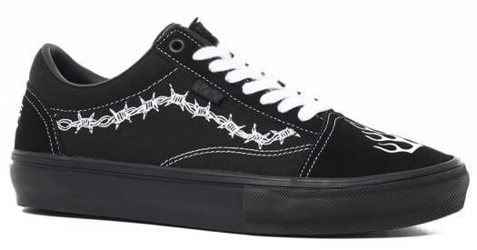 Vans Skate Old Skool Shoes - (elijah berle) black/black - view large