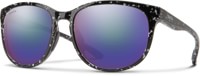 Smith Lake Shasta Polarized Sunglasses - black marble/chromapop polarized violet mirror lens