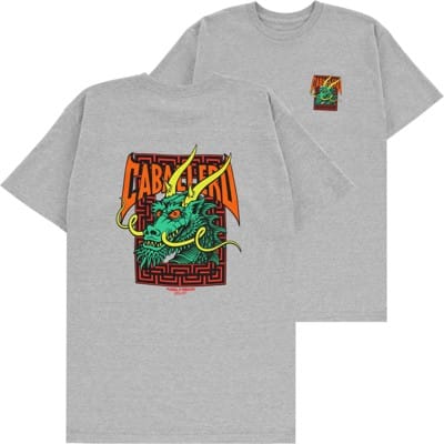 Powell Peralta Caballero Street Dragon T-Shirt - athletic heather - view large