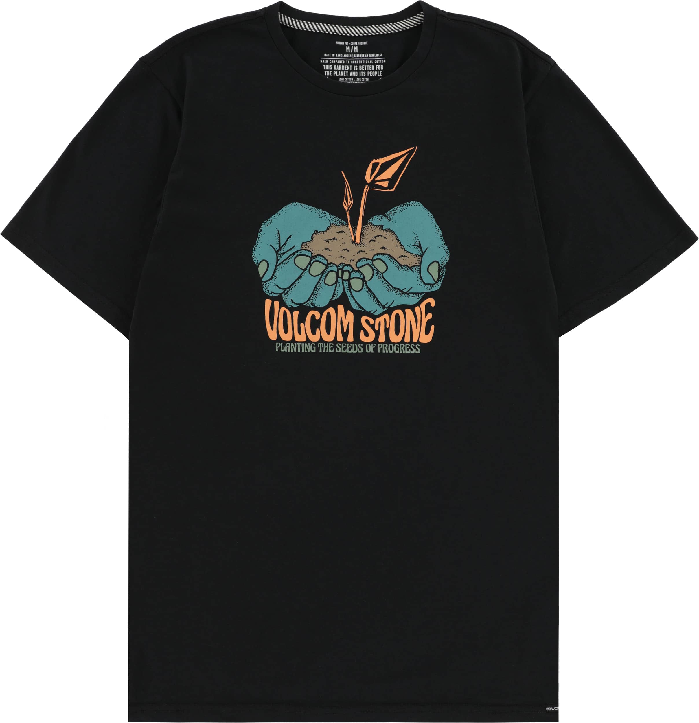 Volcom Planting Process T-Shirt - black | Tactics