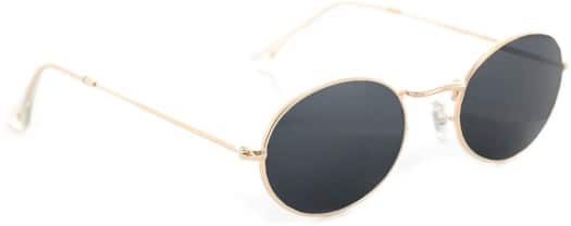 Glassy Campbell Polarized Sunglasses - gold/black polarized lens - view large