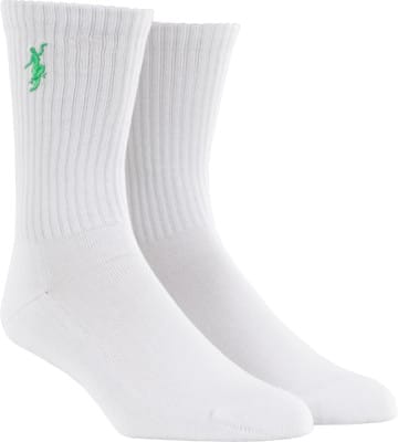 Polar Skate Co. No Comply Sock - white/green - view large