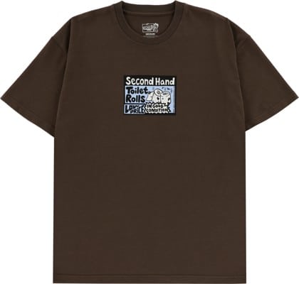 Polar Skate Co. Classifieds T-Shirt - brown - view large