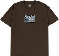 Polar Skate Co. Classifieds T-Shirt - brown