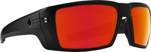 Spy Rebar Sunglasses - matte black/happy bronze red spectra mirror lens - view large