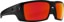 Spy Rebar Sunglasses - matte black/happy bronze red spectra mirror lens